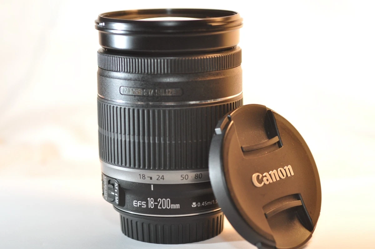 Canon EF-S 18-200mm Focal Camera Lenses for sale | eBay