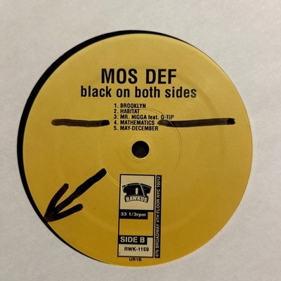 Mos Def - Black On Both Sides 2LP - Rawkus [RWK-1159] ORIG 1999