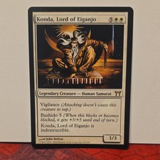 Magic: The Gathering Konda, Lord of Eiganjo Legendary Creature Rare White Kamig…