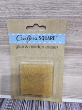 Crafter's Square Glue Residue Eraser Removes Adhesive Residue  NEW