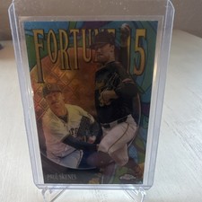 Topps Chrome Logofractor Fortune 15 Paul Skenes Pirates Baseball Card F15-8