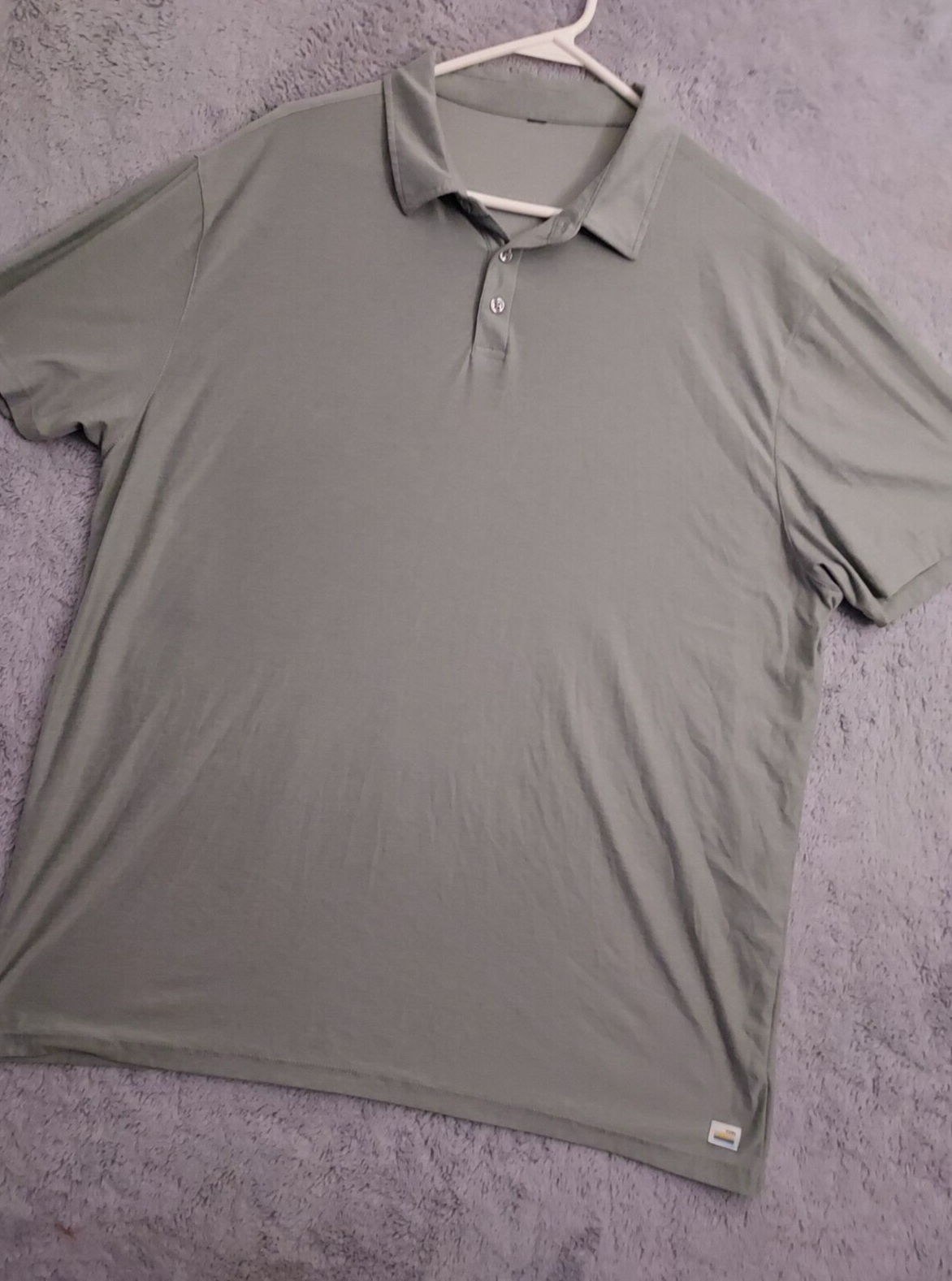 Vuori Men's XL Performance Stretch Polo Shirt for Golf & Casual Wear-image