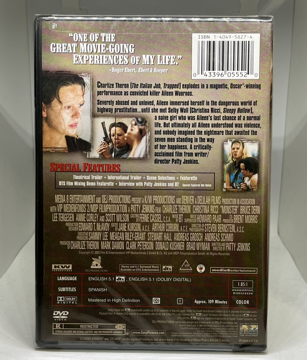 Monster - DVD Columbia Tristar Home Entertainment R 2004 Directed