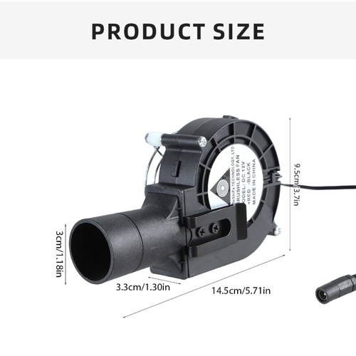 Variable Speed USB Fan Air Mover Blower USB Cooling Fan For Outdoor Environment - Afbeelding 8 van 8