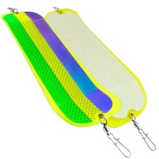 Gibbs Delta 0777A1LLC Highliner Flasher 11" Lemon Lime Chartreuse Blade