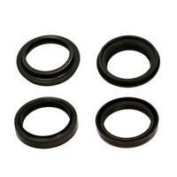 Gabel Simmerringe Mit Staubkappen Passend FüR Kawasaki KLX 650 C Bj. 1993-1995