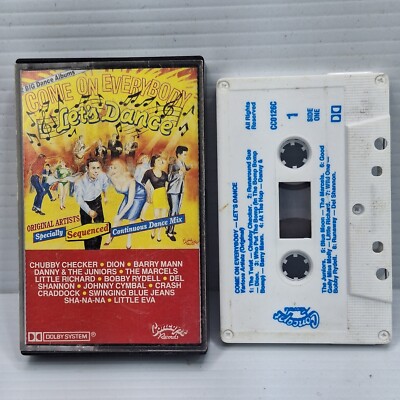 COME ON EVERYBODY LET'S DANCE - VARIOUS - MUSIC CASSETTE - OZ SELLER