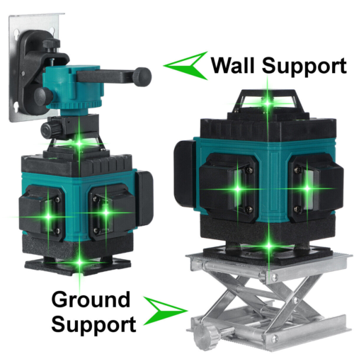2025 4D 16 Lines Laser Level 360° Green Auto Self Leveling Rotary Cross Measure - Picture 2 of 9