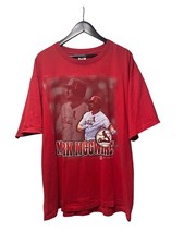 Vintage 1997 Mark McGwire MVP T Shirt MLB Starter Tee Baseball Mens Size XL 90s
