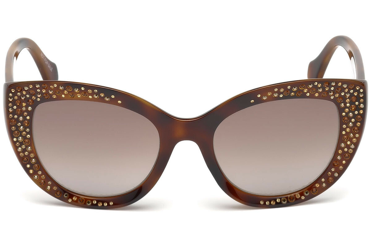 Солнцезащитные очки Roberto Cavalli RC1050 Chitignano 53G Tortoise пластиковые 54-20-135 SD 22990₽