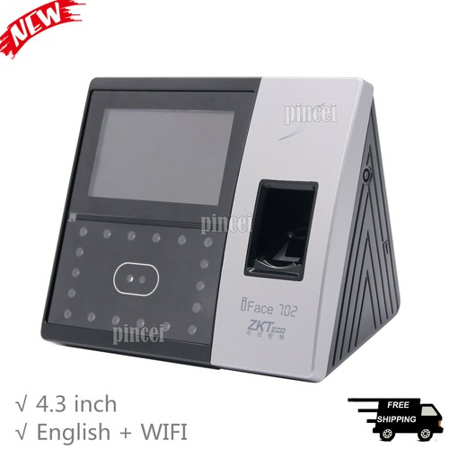 Biometric Identification Time Attendance Face Reader WIFI ZKTecK iFace702 - Afbeelding 1 van 10