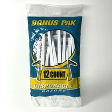 12 Disposable Razors Single Blade Precision Design German Quality Made For A Man