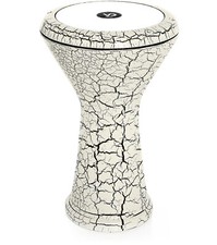 Darbuka professionale orientale Dümbek Darbuka fusione di alluminio con custodia in pelliccia di ricambio 