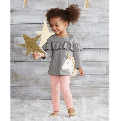 Mud Pie H8 Baby Girl Cream Unicorn Fur Hooded Vest 11080004 Choose