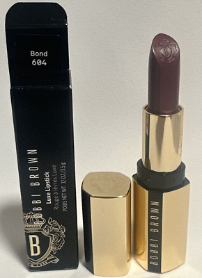 Bobbi Brown Luxe Lipstick Shade 604 BOND Full Size 3.5g New In Box