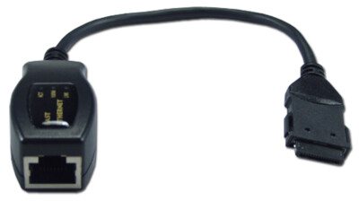 6Inches Replacement RJ45 Female Cable/Dongle for 10/100BaseT PCMCIA Network Card