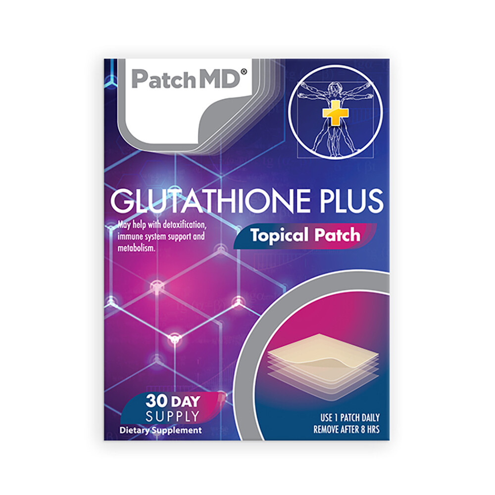 PatchMD Glutathione Plus-Topical Patch(30 Day Supply) New Authentic Product 