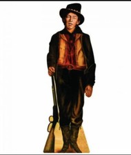 BILLY THE KID LIFE SIZE CARDBOARD CUTOUT FREE SHIPPING!