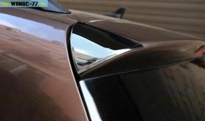 Rear Boot Spoiler Wing Flap Black Steel 2PCS Fits For VW Touareg 2011-2017 2018 — 第 4/4 张图片