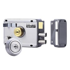 Stainless Steel Door Lock Home Security Strong Deadbolt Exterior Anti-theft New