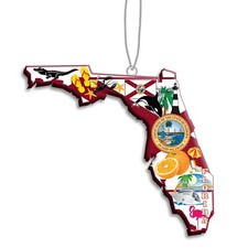 Boelter Brands "Florida" Resin State Figural Ornament