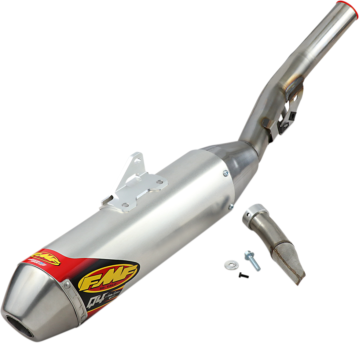 FMF Q4 HEX SS Slip On Muffler Exhaust w Spark Arrestor Yamaha YZ250F 14