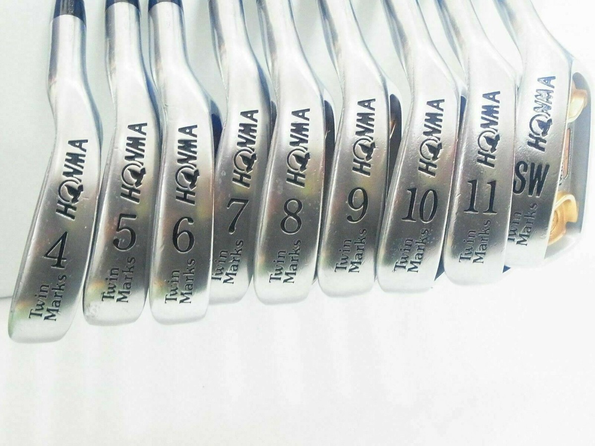 2-STAR HONMA TWIN MARKS MEMORIAL 2000-a 9PC R-FLEX IRONS SET 2-STAR HONMA TWIN MARKS MEMORIAL 2000-a 9PC R-FLEX IRONS SET