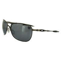 Oakley Sunglasses Ti Crosshair Pewter Black Iridium Polarized Oo6014-02 Oakley Sunglasses Ti Crosshair Pewter Black Iridium Polarized Oo6014-02