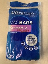 Ultra Care Vacuum Bags Kenmore Z Uprights 20 50007-3 Bags