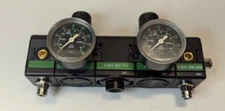 Aventics Pneumatic Manifold Assembly of 0821300264 2x0821302400 2x0821300920