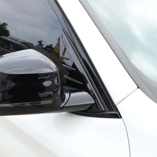 Cubierta de marco triangular espejo retrovisor negro brillante para BMW X3 2018-2022 - Imagen 6 de 10