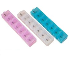 1Pc 7-Days Weekly Travel Portable Mini Pill Box Container Pills