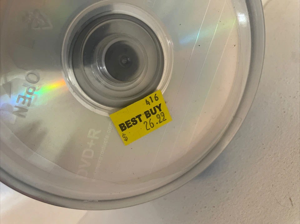 NEW Dynex DVD-R 50 Pack 16x 4.7gb 120 Min Factory Sealed - Image 2 of 3