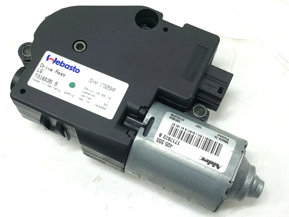 BMW 650I F06 2009-2016 techo corredizo delantero motor OEM. Foto 2 de 4
