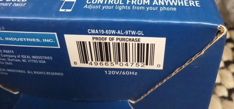 CREE Connected Max 60 Watt EQ A19 Tunable White Dimmable Smart LED Light Bulb - Image 4 of 4