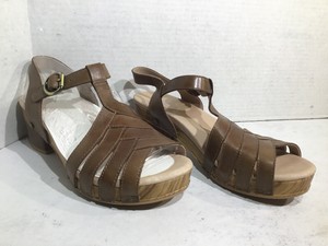 Dansko Leather Mara Sandals in Black - Lyst