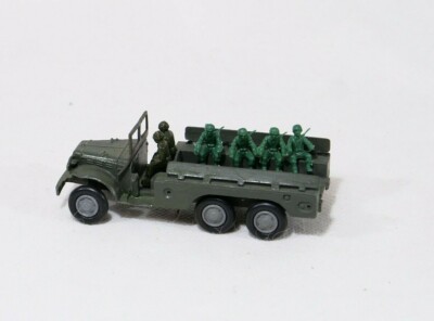 Camion Pacific Grue Du Génie Militaire - France Jouet - 1/43 Métal - Occasion