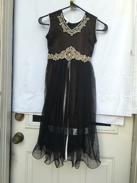 black frock party wear