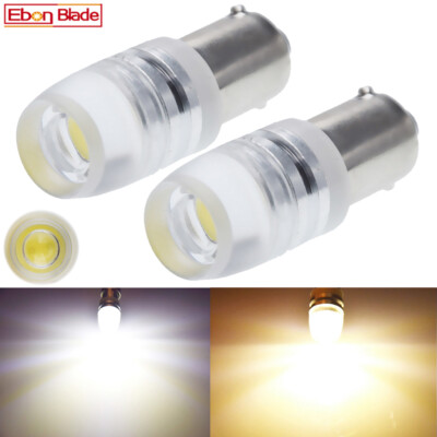 6V/12V/24V DC BA9S T4W 2W LED Innen Lichter Lampe Standlicht Birne Weiß/Warmweiß