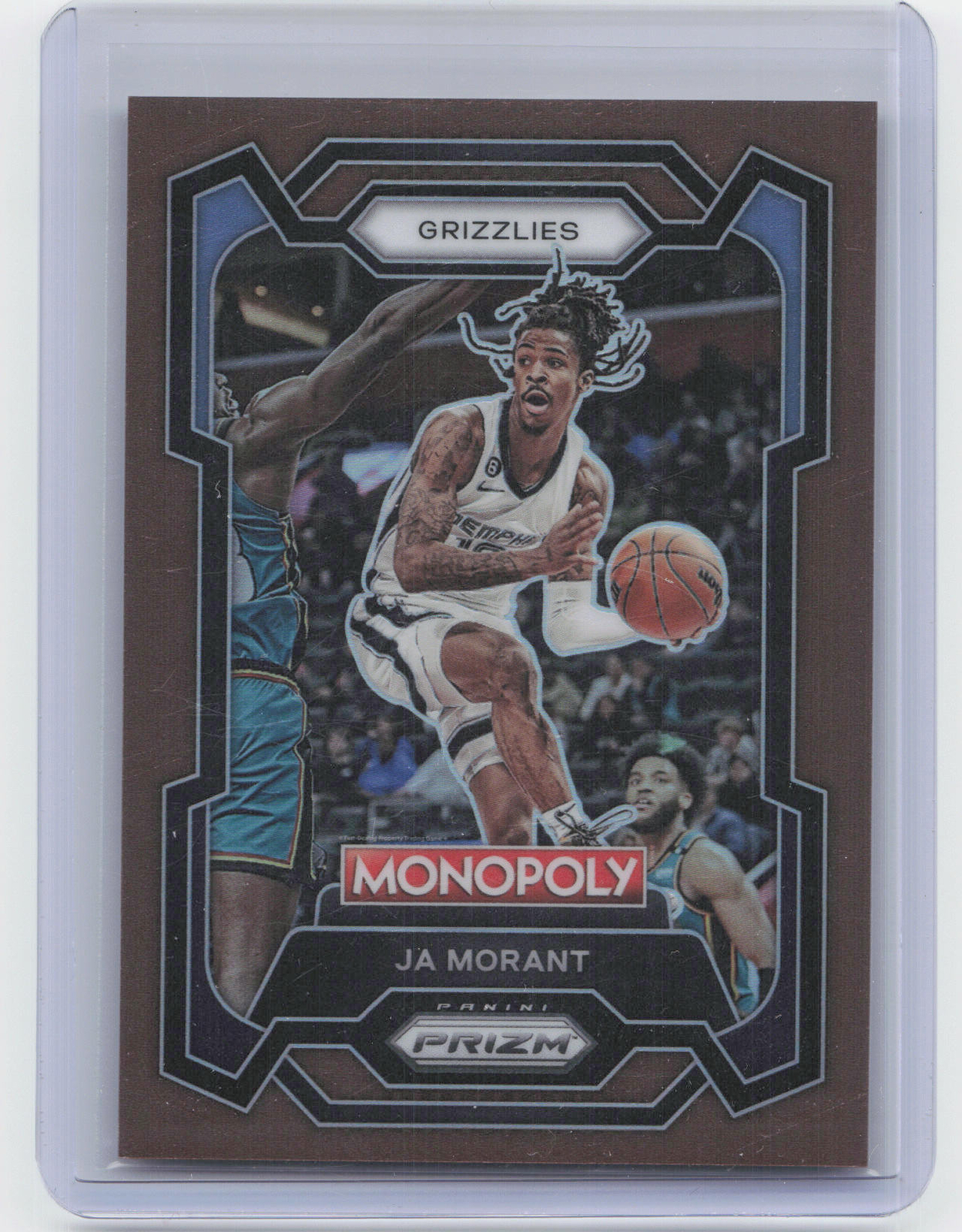 2023-24 Panini Prizm Monopoly #44 Ja Morant Brown #/249