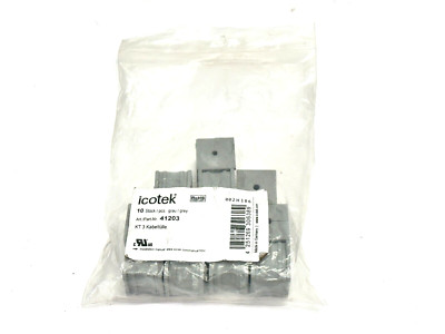 Icotek 41203 KT Cable Grommets Gray 1-35mm Diameter Cable LOT OF 12