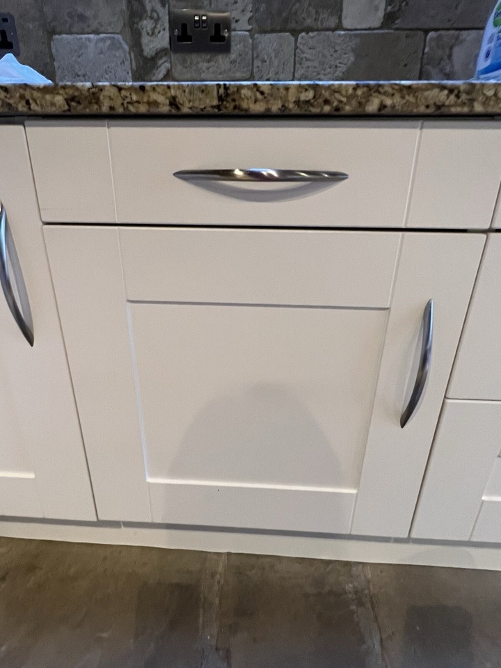 IKEA Faktum Kitchen Cupboards + Shaker Doors Granite Worktop Oak ...