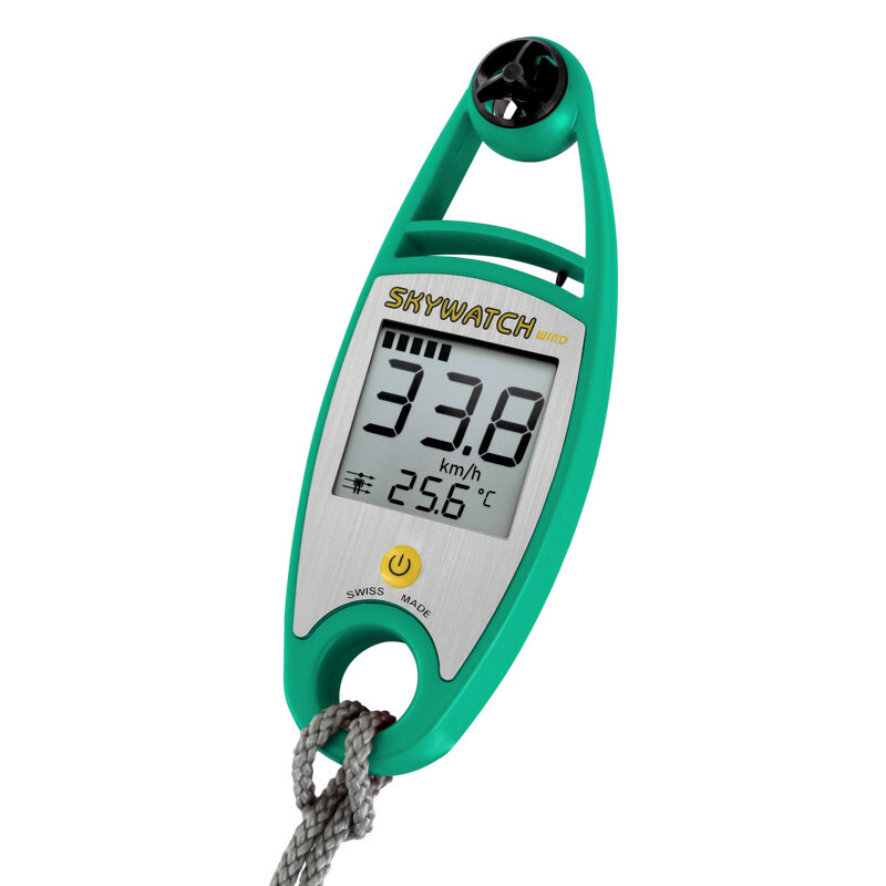 Anemometro portatile SKYWATCH Wind per vela laser optimist kite surf Nautica