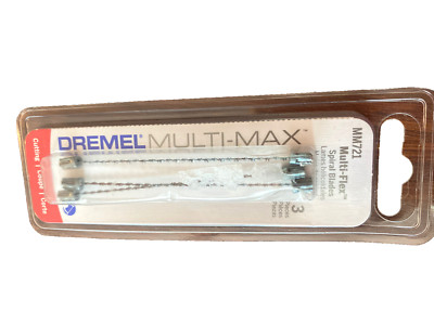 3-pk Dremel Multi-Flex Spiral Cutting Blades MM721 lot of two packs (6 blades)
