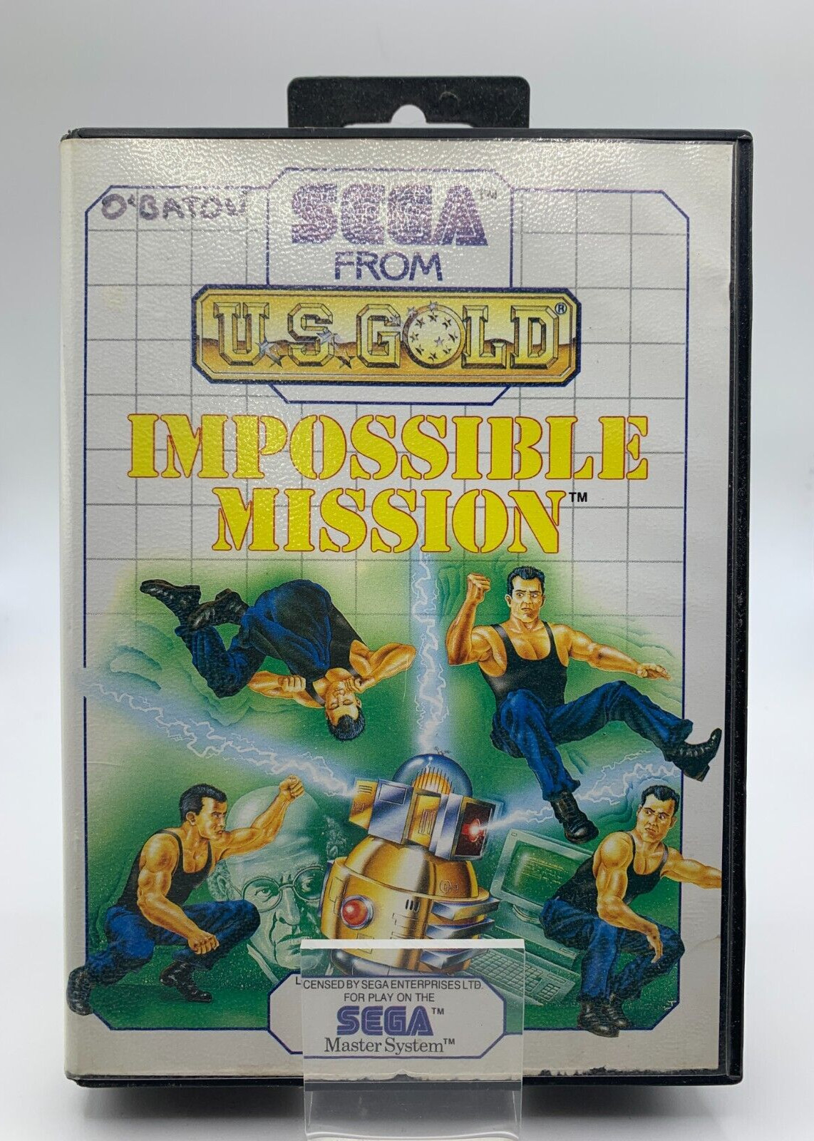 Impossible Mission Sega Master System Complet