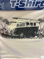 001 - Sixties Camper T Shirt 100 Heavy Duty Cotton M MED
