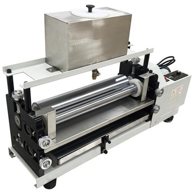 Double-sided Automatic Gluing Coating Machine Gluing Pasting Paper Leather 110V