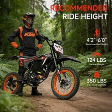Removable Battery LED Light Foldable Electric Bicycle 3600W Motor E-Bike