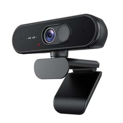 Aurolumiz Webcam 4K UHD mit Autofokus Objektiv, kristallklares Mikrofon,... 