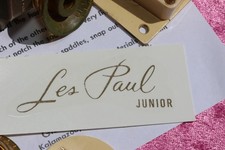 Gibson   Les Paul Junior Waterslide Decal Rea...